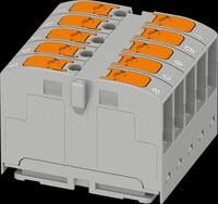 PHOE 1300611 - Verteilerblock - PTVFIX 2,5/5 grau