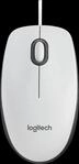 LOGITECH M100WS - Maus (Mouse), Kabel, wei&szlig;