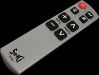 SEKI EASY MIX - SeKi Easy, lernf&auml;hige Universalfernbedienung, silber-schwarz