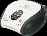 LENCO SCD-24WH - Boombox, SCD-24 mit Radio und CD, schwarz/wei&szlig;