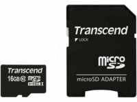 TS16GUSDHC10 - MicroSDHC-Speicherkarte 16GB, Transcend Class 10