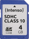 INTENSO 3411450 - SDHC-Speicherkarte 4GB, Intenso Class 10 INTENSO 3411450 - SDHC-Speicherkarte 4GB, Intenso Class 10