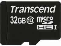 TS32GUSDC10 - MicroSDHC-Speicherkarte 32GB, Transcend, Class 10