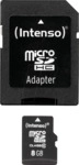 INTENSO 3413460 - MicroSDHC-Speicherkarte 8GB, Intenso Class 10