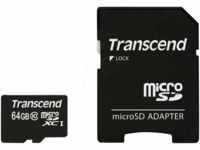 TS64GUSDXC10 - MicroSDXC-Speicherkarte 64GB, Transcend Class 10