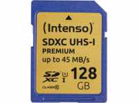 INTENSO 3421491 - SDXC-Speicherkarte 128GB, Intenso Class 10 - UHS-1