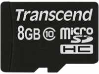 TS8GUSDC10 - MicroSDHC-Speicherkarte 8GB, Transcend, Class 10
