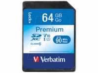 VERBATIM 44024 - SDXC-Speicherkarte 64GB, Verbatim Class 10 - U1