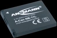 ANS 1400-0028 - Akku, Digitalkamera, kompatibel, 600 mAh, Canon