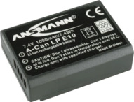 ANS 1400-0018 - Akku, Digitalkamera, kompatibel, 1000 mAh, Canon