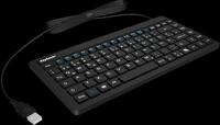 KEYSONIC 28097 - Tastatur, USB, Silikon, IP68, schwarz