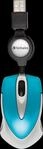 VERBATIM 49022 - Maus (Mouse), mit Kabeleinzug, USB, blau