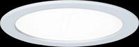 PLM 92060 - LED-Einbaupanel, 16,5 W, 4000 K, rund, wei&szlig;
