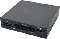 LOGILINK CR0012 - Card Reader, intern, 3,5'', USB 2.0, All-in-1