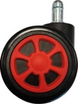 LC-CASTERS-3BR - LC-Power CASTERS-3BR, Gaming-Stuhlrollen, 5er Set