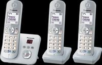PAN KX-TG6823GS - DECT-Telefon, mit Anrufbeantworter, 3 Handsets