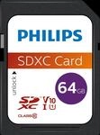 PHI FM64SD55B - SDXC Card, 64GB Class 10 UHS-I U1