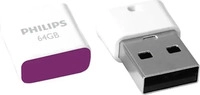PHILIPS MEDIA FM64FD85B/00, PHILIPS MEDIA PHI FM64FD85B - USB-Stick, USB 2.0,...