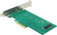 DELOCK 89472 - Konverter PCIe Karte > 1 x intern M.2 M NVMe