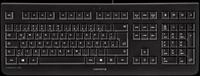 JK-0800IT-2 - Tastatur, USB, schwarz, Layout: Italien