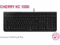 JK-0800FR-2 - Tastatur, USB, schwarz, FR-Layout