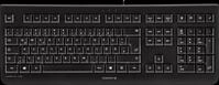 JK-0800GB-2 - Tastatur, USB, schwarz, UK