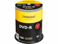 DVD-R4,7 INT100 - Intenso DVD-R 4,7GB, 100-er Cakebox