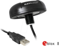 NAVILOCK 62531 - GPS Empf&auml;nger, u-blox 8, USB, Dachmontage, 4,5 m