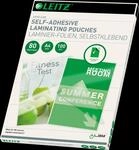 LEITZ 33872 - Laminierfolien, iLAM, DIN A4, 80 mic, selbstklebend, 100 St&uuml;ck