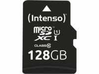 INTENSO 3423491 - MicroSDXC-Speicherkarte 128GB, Intenso Class 10, UHS-1