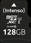 INTENSO 3423491 - MicroSDXC-Speicherkarte 128GB, Intenso Class 10, UHS-1