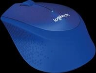 LOGITECH M330 BL - Maus (Mouse), Funk, blau