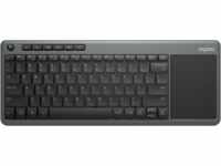 RAPOO K2600 GR - Funk-Tastatur, USB, Touchpad, grau