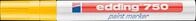 EDDING 750GE - Lack Marker, 2,0 - 4,0 mm, gelb