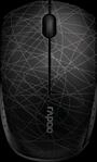 RAPOO 3300PP SW - Maus (Mouse), Funk, schwarz