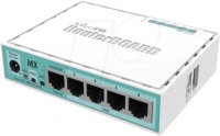 MTK HEX - hEX mit Dual Core 880 MHz CPU, 256 MB RAM, 5x Gbit LAN