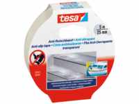TESA 55587 TR - Anti Rutschband, 5 m x 25 mm, transparent