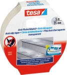TESA 55587 TR - Anti Rutschband, 5 m x 25 mm, transparent