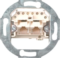 GIRA UP SRK 2 - UAE/IAE (ISDN)-Anschlussdose Cat.3 2-fach