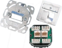 TG J00020A0395 - Anschlussdose AMJ45 ohne Zentralplatte