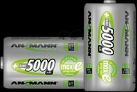 NH 2X5000 ANS - maxE, NiMh Akku, D (Mono), 5000 mAh, 2er-Pack
