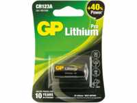 GP CR123A - Lithium Batterie, CR123A, 1500 mAh, 1er-Pack