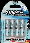ANS MAXE 4XAA - maxE, NiMh Akku, AA (Mignon), 2100 mAh, 4er-Pack