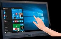 HANNS-G HT161HNB - 39,6cm Touchmonitor, schwarz, Hartglas