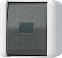 JG 831 W - Taster, 1-polig, 10 A 250 V AC