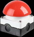 EATON 229746 - Fu&szlig;- Grobhandtaster, 1 NO und 1 NC, rot/grau