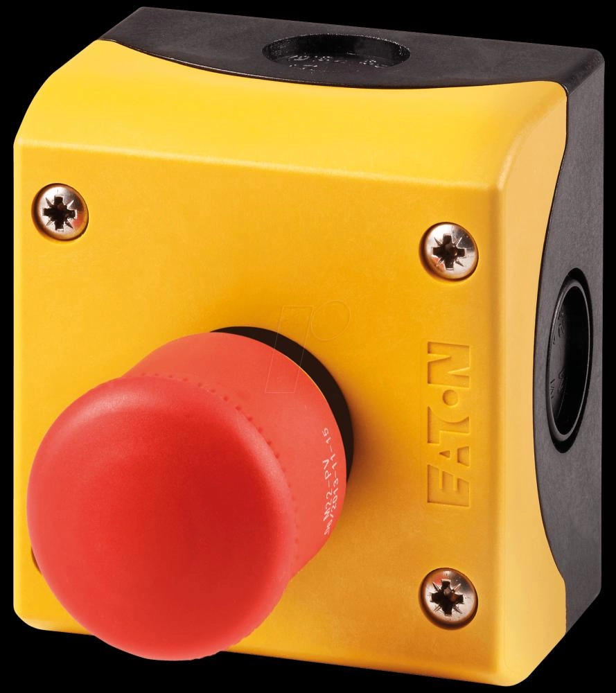 EATON 216525 - Not-Halt/Aus-Taster, 1 NO und 1 NC