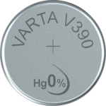 VAR 390 - Silberoxid-Knopfzelle, V 390, 80 mAh, 11,6 x 3,1 mm