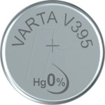VAR 395 - Silberoxid-Knopfzelle, V 395, 42 mAh, 9,5 x 2,7 mm