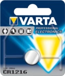 CR 1216 VAR - Lithium-Knopfzelle, 3 V, 25 mAh, 12,5x1,6 mm